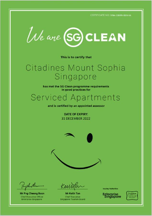 Citadines Mount Sophia Singapore Exterior photo