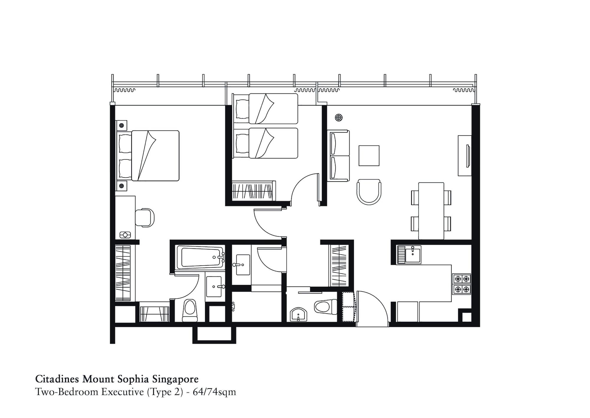 Citadines Mount Sophia Singapore Exterior photo